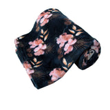 Darrahopens Home & Garden > Bedding 190GSM Fashion Printed Ultra Soft Coral Fleece Throw 127 x 152cm Roxy