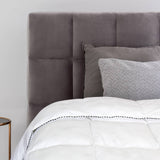 darrahopens Home & Garden > Bedding 250GSM Bamboo Blend Quilt With 1100GSM Hotel Pillow Bedding Set - King