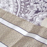 Darrahopens Home & Garden > Bedding 250TC Cotton Reversible Quilt Cover Set Elizabeth Queen
