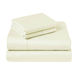Darrahopens Home & Garden > Bedding 310TC Fusion Cotton Percale Sheet Set Ivory King