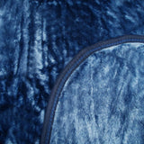 Darrahopens Home & Garden > Bedding 375gsm 1 Ply Solid Faux Mink Blanket Queen 200x240 cm Charcoal