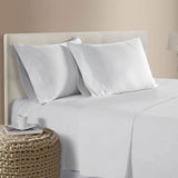 Darrahopens Home & Garden > Bedding 400TC Bamboo Cotton Sheet Set White Queen