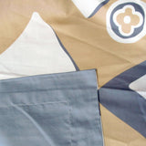 Darrahopens Home & Garden > Bedding 400TC Cotton Sateen Quilt Cover Set Modern Art Queen