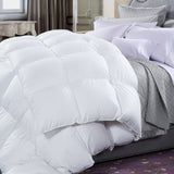 darrahopens Home & Garden > Bedding 50% Duck Feather & 50% Duck Down Quilt 500GSM + Duck Pillows Twin Pack Combo - Double - White