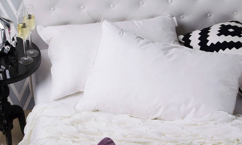 darrahopens Home & Garden > Bedding 50% Duck Feather & 50% Duck Down Quilt 500GSM + Duck Pillows Twin Pack Combo - Double - White