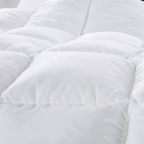 darrahopens Home & Garden > Bedding 500GSM Soft Goose Feather Down Quilt Duvet  95% Feather 5% Down All-Seasons - Queen - White