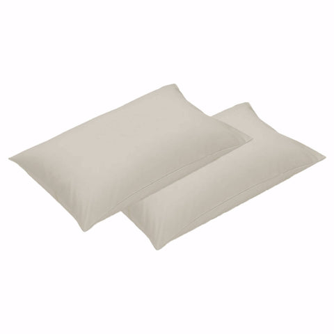 Darrahopens Home & Garden > Bedding 500TC Pair of Cotton Standard Pillowcases Linen