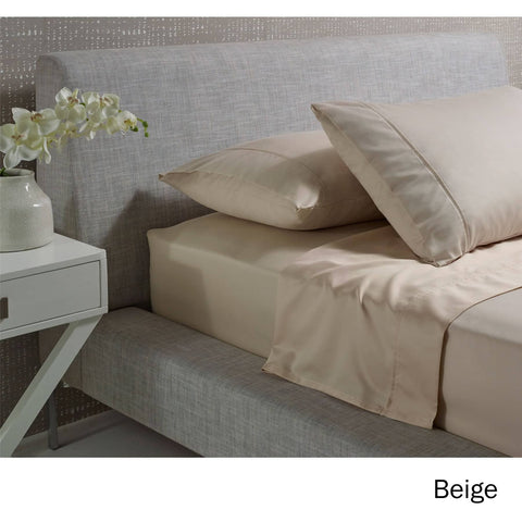 Darrahopens Home & Garden > Bedding Accessorize 1000TC Cotton Rich Sheet Set Beige King