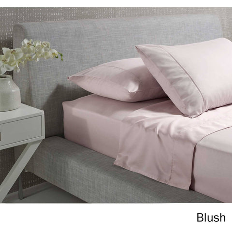 Darrahopens Home & Garden > Bedding Accessorize 1000TC Cotton Rich Sheet Set Blush King