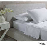 Darrahopens Home & Garden > Bedding Accessorize 1000TC Cotton Rich Sheet Set White King