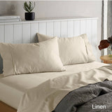 Darrahopens Home & Garden > Bedding Accessorize 1500TC Cotton Rich Sheet Set Linen King