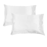 Darrahopens Home & Garden > Bedding Accessorize 300TC Deluxe Essentials Satin Standard Pillowcases White