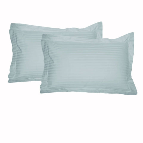 Darrahopens Home & Garden > Bedding Accessorize 325TC Pair of Tailored Standard Pillowcases Blue