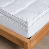 Darrahopens Home & Garden > Bedding Accessorize 800GSM Cluster Fibre Mattress Topper Queen