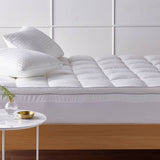 Darrahopens Home & Garden > Bedding Accessorize 800GSM Cluster Fibre Mattress Topper Queen