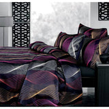 Darrahopens Home & Garden > Bedding Accessorize Airwave Multi Jacquard Quilt Cover Set Single