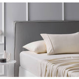 Darrahopens Home & Garden > Bedding Accessorize Cotton Flannelette Sheet Set Ivory Queen