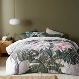 Darrahopens Home & Garden > Bedding Accessorize Curiosity Washed Cotton Printed 3 Piece Comforter Set King
