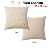 Darrahopens Home & Garden > Bedding Accessorize Dezi Filled Cushion 50 x 50 cm