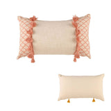 Darrahopens Home & Garden > Bedding Accessorize Eleni Pink Rectangular Filled Cushion 30cm x 50cm