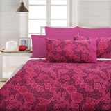 Darrahopens Home & Garden > Bedding Accessorize Emma Pink Quilt Cover Set - King