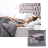 Darrahopens Home & Garden > Bedding Accessorize Grey Removable Blanket Cover Single