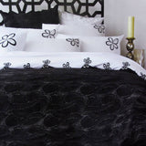 Darrahopens Home & Garden > Bedding Accessorize Hypnotic Black Quilt Cover Set Queen