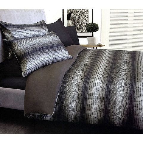 Darrahopens Home & Garden > Bedding Accessorize Lizard Brown Jacquard Quilt Cover Set Double