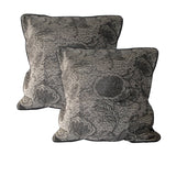 Darrahopens Home & Garden > Bedding Accessorize Pair of Trudie Lace European Pillowcases Black