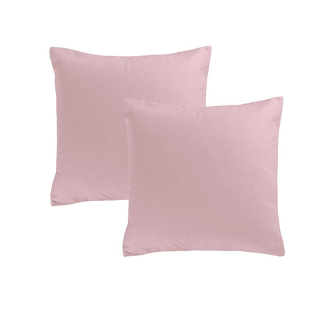 Darrahopens Home & Garden > Bedding Accessorize Pair of Waffle Blush Cotton European Pillowcases