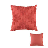 Darrahopens Home & Garden > Bedding Accessorize Roseto Red Square Filled Cushion 45cm x 45cm