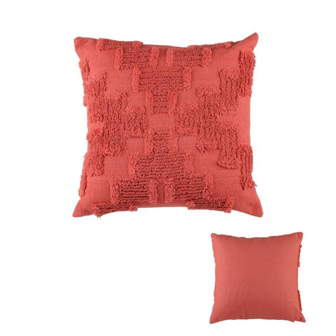 Darrahopens Home & Garden > Bedding Accessorize Roseto Red Square Filled Cushion 45cm x 45cm