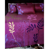 Darrahopens Home & Garden > Bedding Accessorize Savannah Plum Quilt Cover Set Double