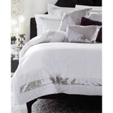 Darrahopens Home & Garden > Bedding Accessorize Sequins White Cotton Quilt Cover Set Single