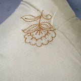 Darrahopens Home & Garden > Bedding Accessorize Set of 2 Tiarni Embroidery Faux Silk Square Cushion Covers
