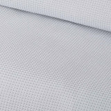 Darrahopens Home & Garden > Bedding Accessorize Silver Waffle Polyester Quilt Cover Set King