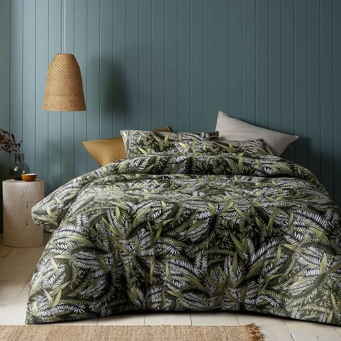 Darrahopens Home & Garden > Bedding Accessorize Styx Washed Cotton Printed Quilt Cover Set King