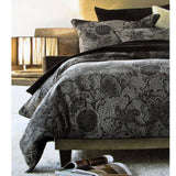 Darrahopens Home & Garden > Bedding Accessorize Trudie Black Jacquard Quilt Cover Set Single
