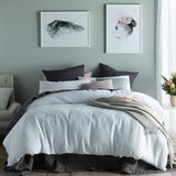 Darrahopens Home & Garden > Bedding Accessorize Waffle White Cotton Quilt Cover Set King