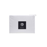 Darrahopens Home & Garden > Bedding Accessorize White/Black Piped Hotel Deluxe Cotton Sheet Set King