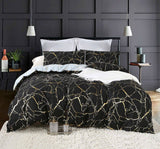 Darrahopens Home & Garden > Bedding Adana Reversible Queen Size Bed Quilt/Doona/Duvet Cover Set