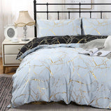 Darrahopens Home & Garden > Bedding Adana Reversible Super King Size Bed Quilt/Doona/Duvet Cover Set
