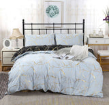 Darrahopens Home & Garden > Bedding Adana Reversible Super King Size Bed Quilt/Doona/Duvet Cover Set
