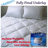 Darrahopens Home & Garden > Bedding Air Soft Fully Fitted Underlay SINGLE