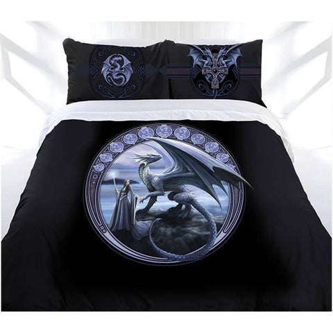 Darrahopens Home & Garden > Bedding Anne Stokes New Horizon Quilt Cover Set Queen