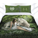 Darrahopens Home & Garden > Bedding Anne Stokes Pure Heart Quilt Cover Set King