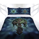 Darrahopens Home & Garden > Bedding Anne Stokes Woodland Guardian Quilt Cover Set Queen