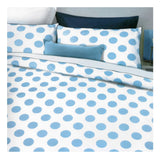 Darrahopens Home & Garden > Bedding Apartmento Spot Blue Quilt Cover Set King