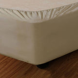 Darrahopens Home & Garden > Bedding Apartmento Stretch Valance Flax (Latte) SINGLE