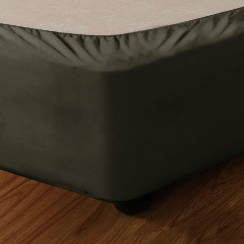 Darrahopens Home & Garden > Bedding Apartmento Stretch Valance Taupe SINGLE